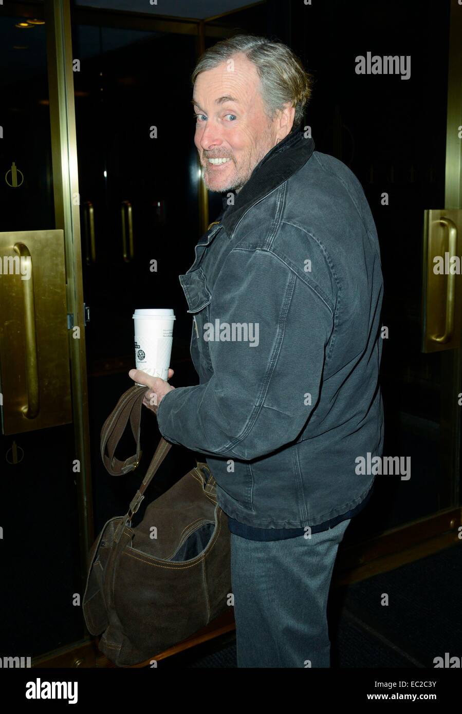 John C. McGinley al talk show in apparenza per celebrità Candids presso la NBC Today Show, Rockefeller Center, New York, NY Dicembre 8, 2014. Foto di: Derek Storm/Everett Collection Foto Stock