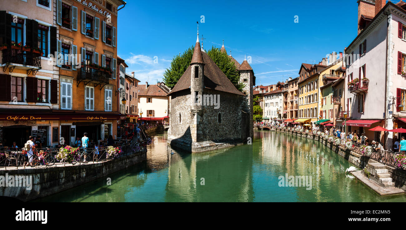 Annecy Europa Francia Alta Savoia Rhône-Alpes Foto Stock