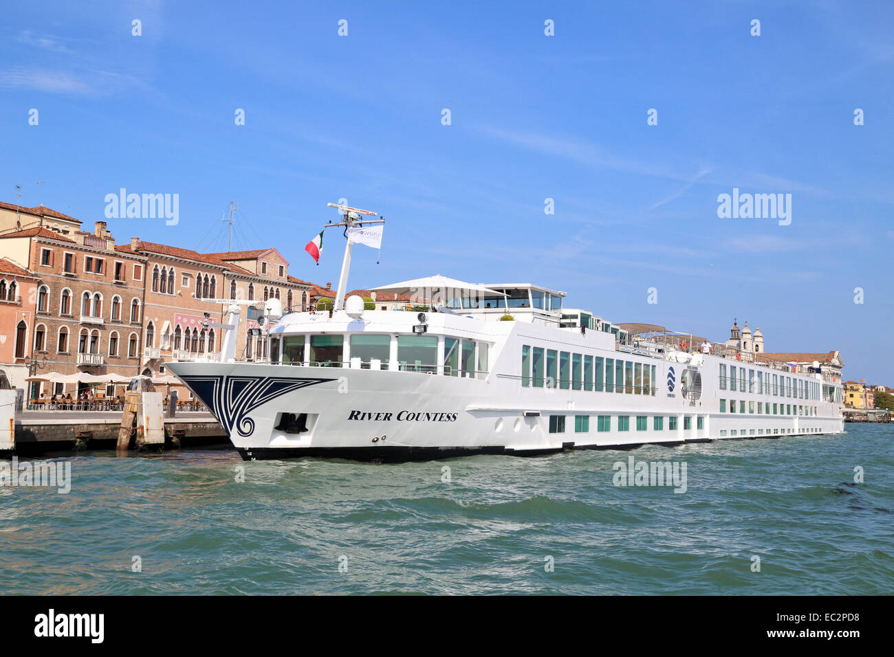 Crociera sul Fiume Fiume nave contessa Foto Stock