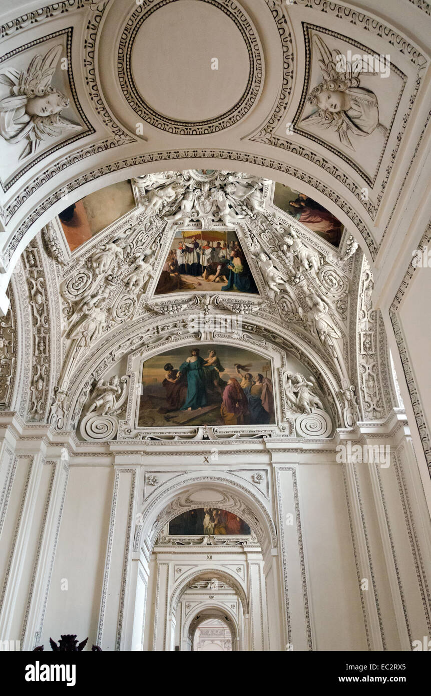 Cupola della Cattedrale di Salisburgo Salzburger (Dom), Austria. Foto Stock