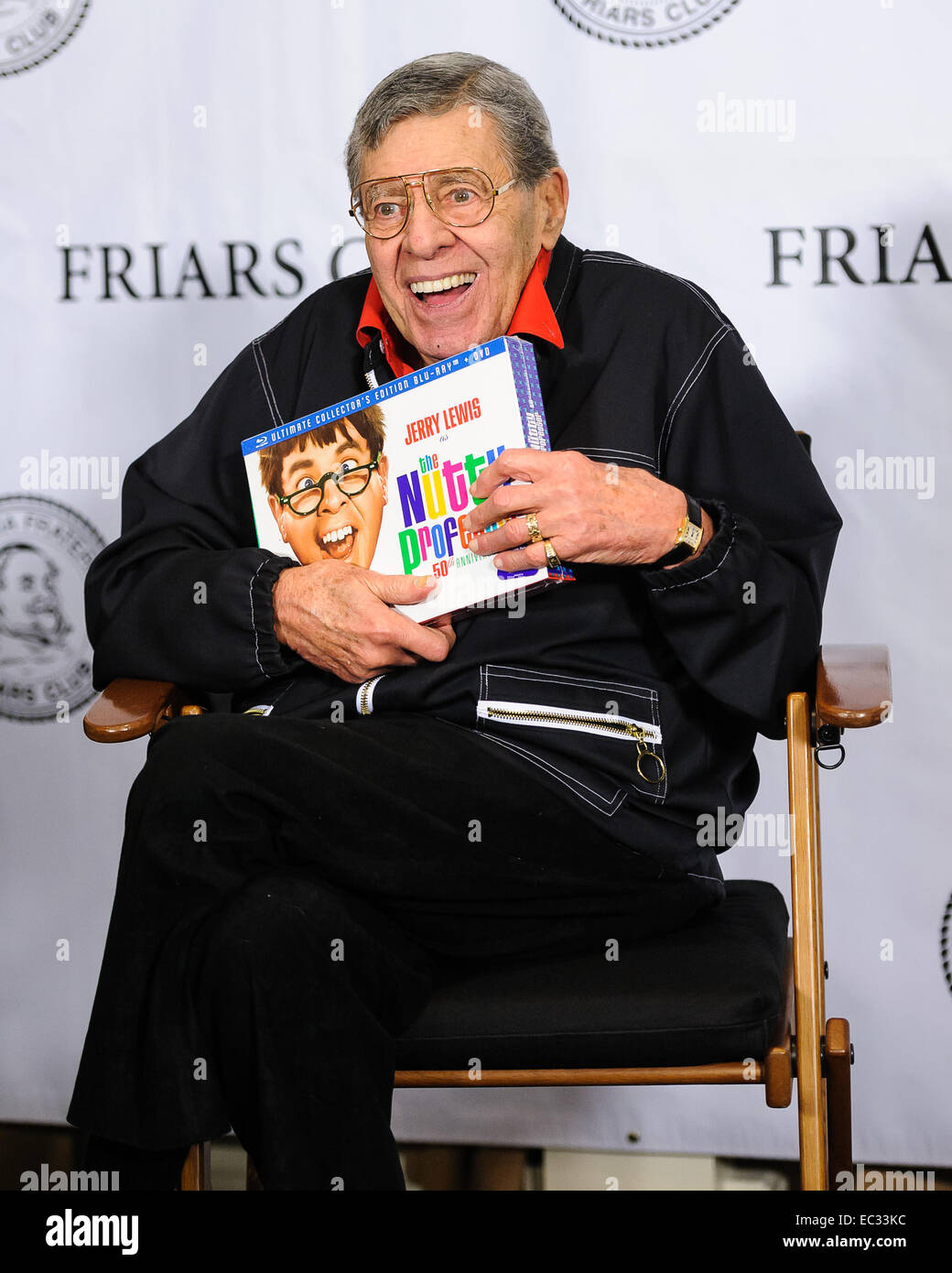 Frati Club festeggia Jerry Lewis e il rilascio del cinquantesimo anniversario Blu Ray del Professore Matto con: Jerry Lewis dove: New York New York, Stati Uniti quando: 06 Giu 2014 Foto Stock