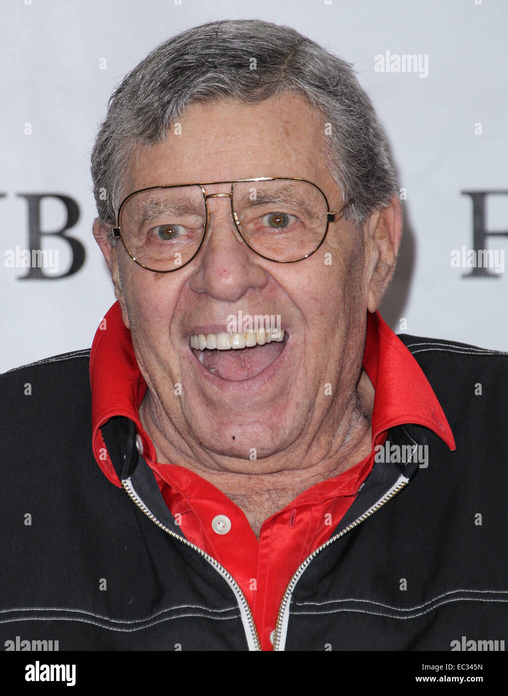 Jerry Lewis assiste i frati Club celebrazione di Jerry Lewis e il cinquantesimo anniversario della 'Il professore matto" a New York Frati Club con: Jerry Lewis dove: New York, Stati Uniti quando: 05 Jun 2014 Foto Stock