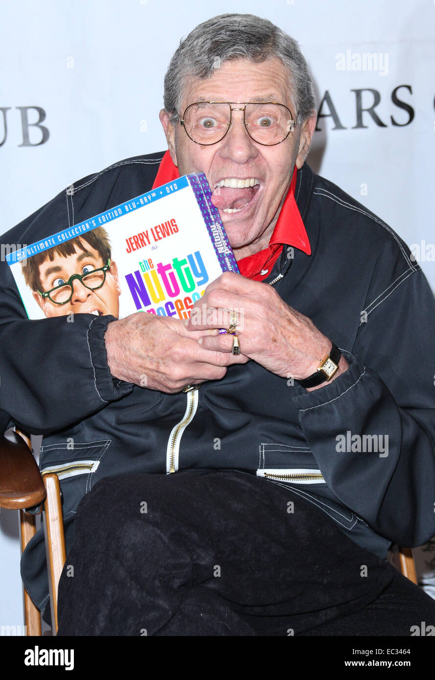 Jerry Lewis assiste i frati Club celebrazione di Jerry Lewis e il cinquantesimo anniversario della 'Il professore matto" a New York Frati Club con: Jerry Lewis dove: New York, Stati Uniti quando: 05 Jun 2014 Foto Stock