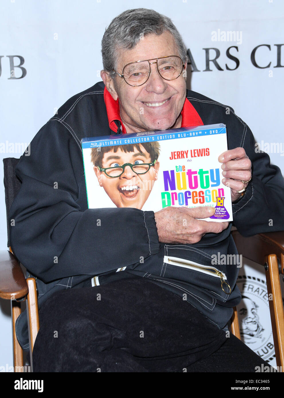 Jerry Lewis assiste i frati Club celebrazione di Jerry Lewis e il cinquantesimo anniversario della 'Il professore matto" a New York Frati Club con: Jerry Lewis dove: New York, Stati Uniti quando: 05 Jun 2014 Foto Stock