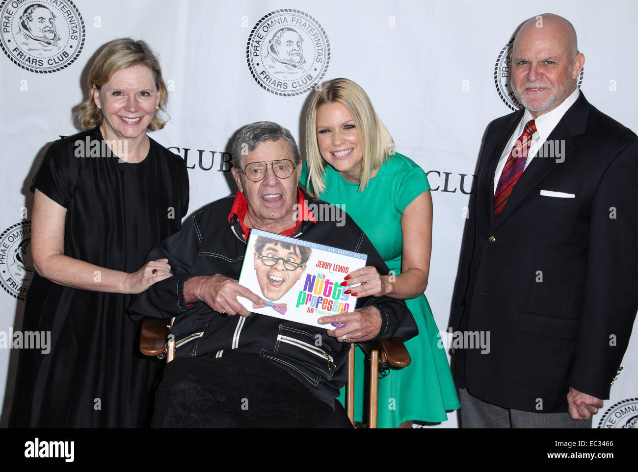Jerry Lewis assiste i frati Club celebrazione di Jerry Lewis e il cinquantesimo anniversario della 'Il professore matto" a New York Frati Club dotate di: Terre Hamlisch,Jerry Lewis,Carrie Keagan,Ron Raines dove: New York, Stati Uniti quando: 05 Jun 2014 Foto Stock