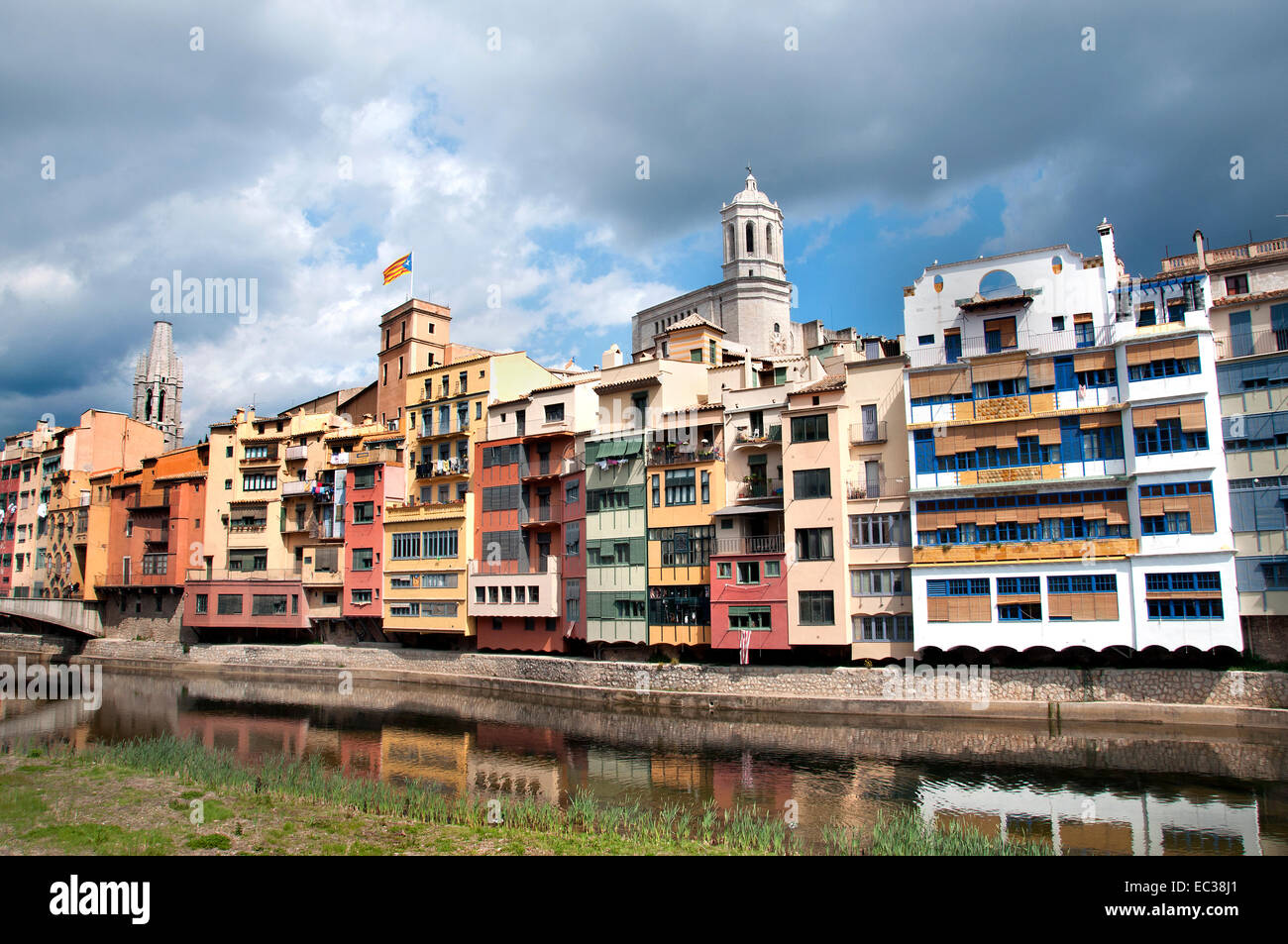 Girona Catalogna Spagna Foto Stock