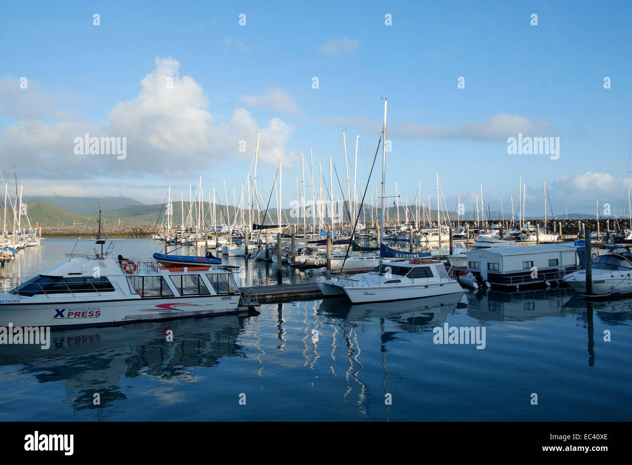 A Abell Marina Point Airlie Beach Foto Stock