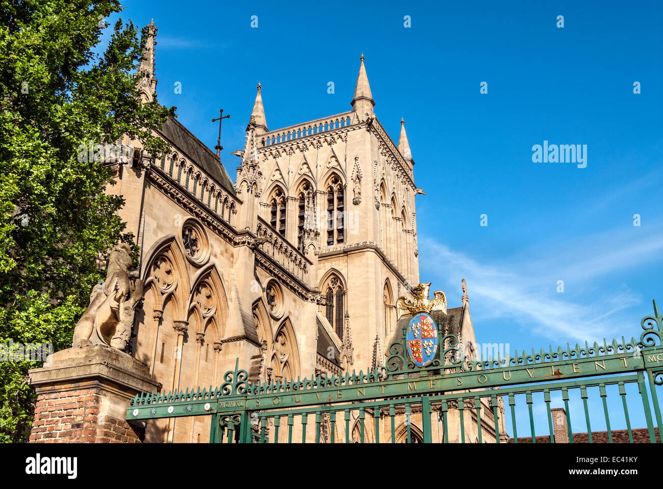 St.Johns College presso la città universitaria di Cambridge, in Inghilterra. | St.Johns College in der Universitätsstadt Cambridge, Mittelengland Foto Stock