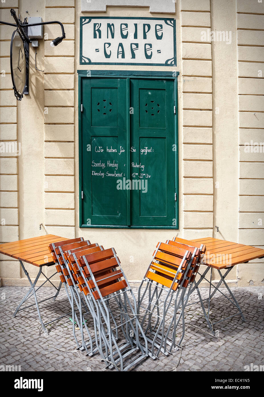 piccolo bistrot Foto Stock