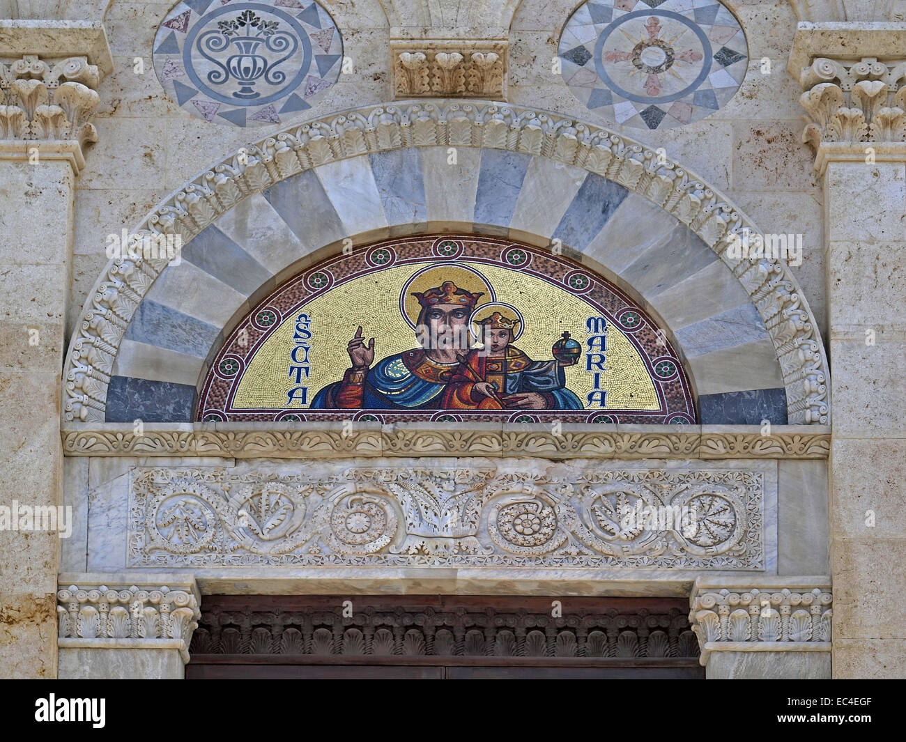 Kathedrale in Sardinien, Italien - La cattedrale di Cagliari chiesa di Santa Maria di Castello , Sardegna, Italia, Europa Foto Stock