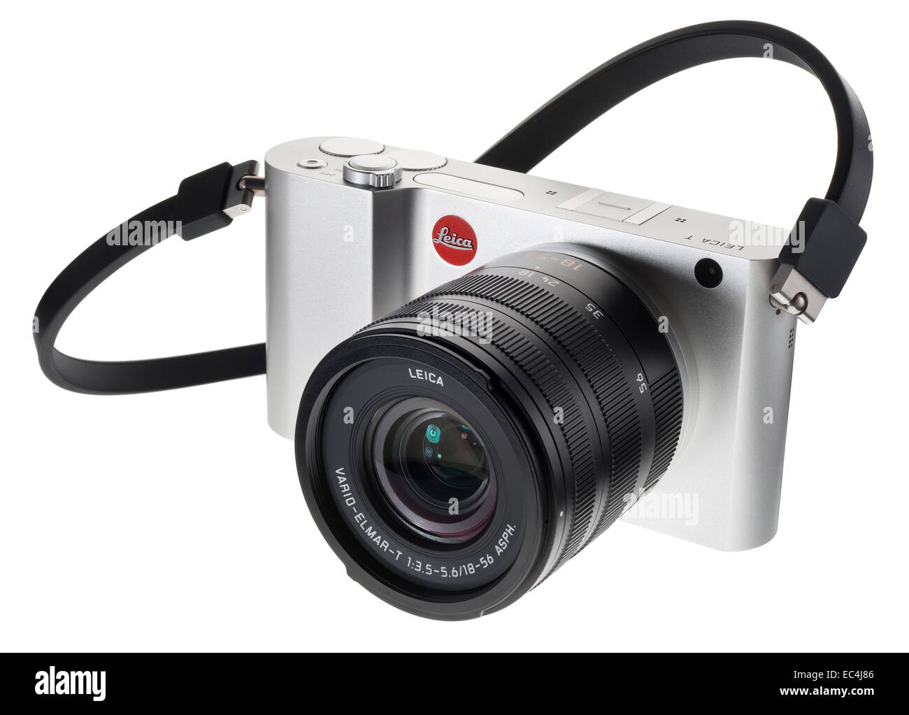 Leica T sistema telecamera realizzata in alluminio lavorato. La qualità della fotocamera digitale. Foto Stock