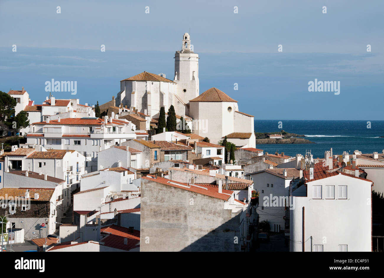 Cadaques spagna Costa Brava spagnola villaggio di pesca Foto Stock
