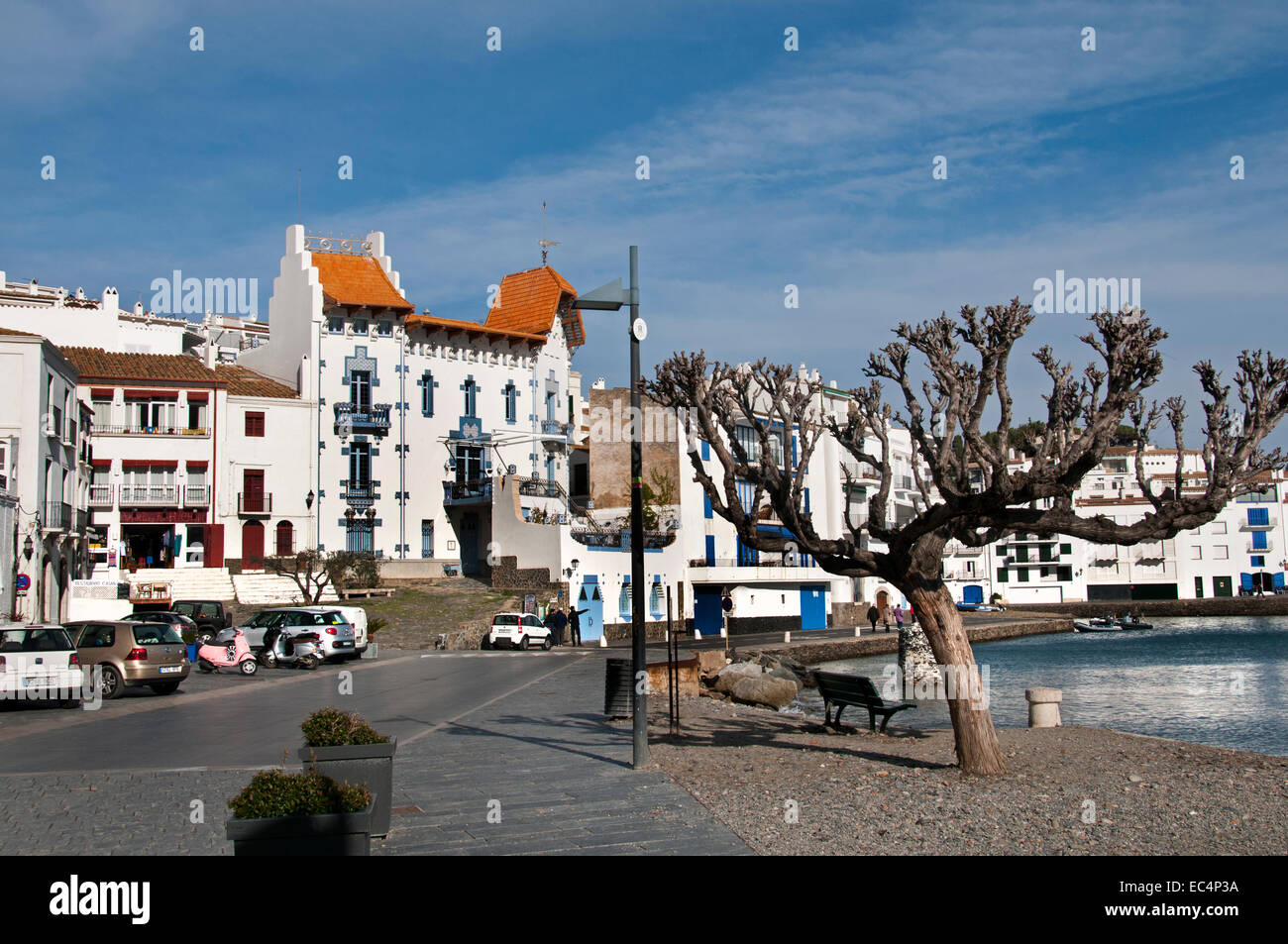 Cadaques spagna Costa Brava spagnola villaggio di pesca Foto Stock