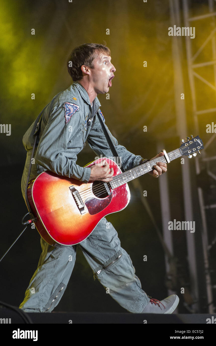 James Blunt a Pori Jazz 2014 Foto Stock