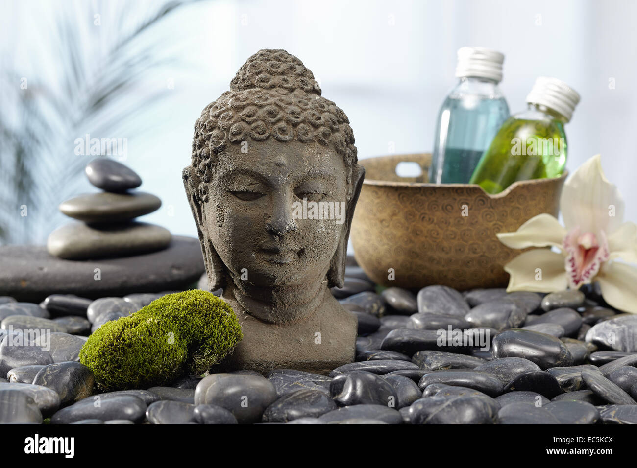 I sali da bagno, Buddha Foto Stock