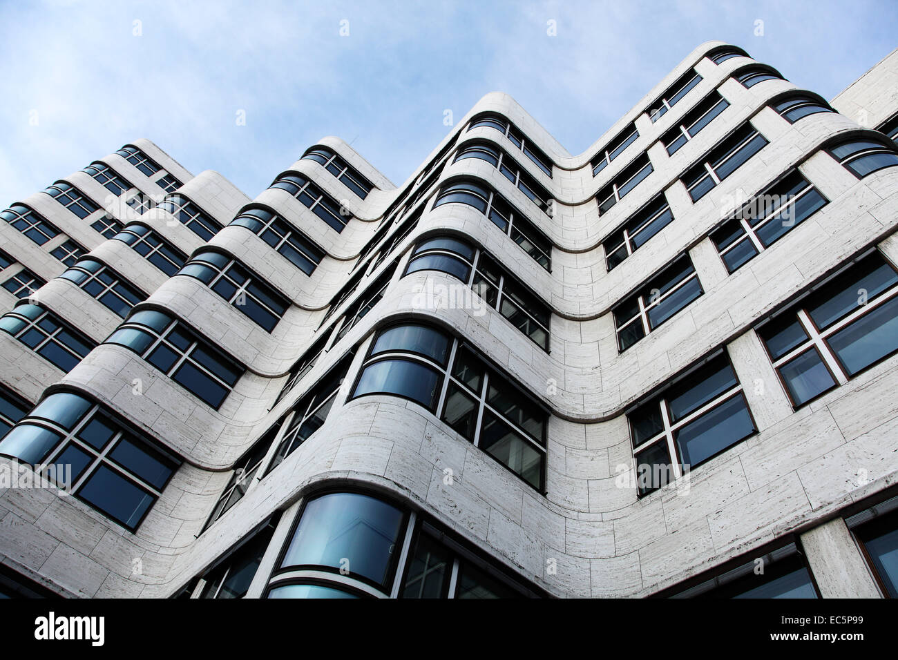Architettura Bauhaus di Berlino Foto Stock