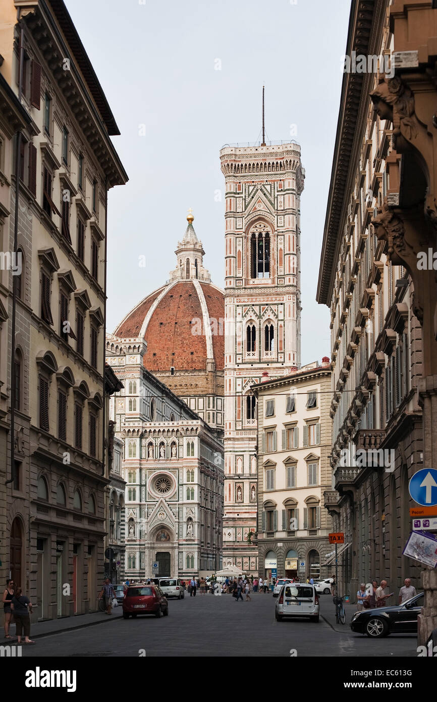 Kathedrale Santa Maria del Fiore a Firenze, Italia, Europa Foto Stock