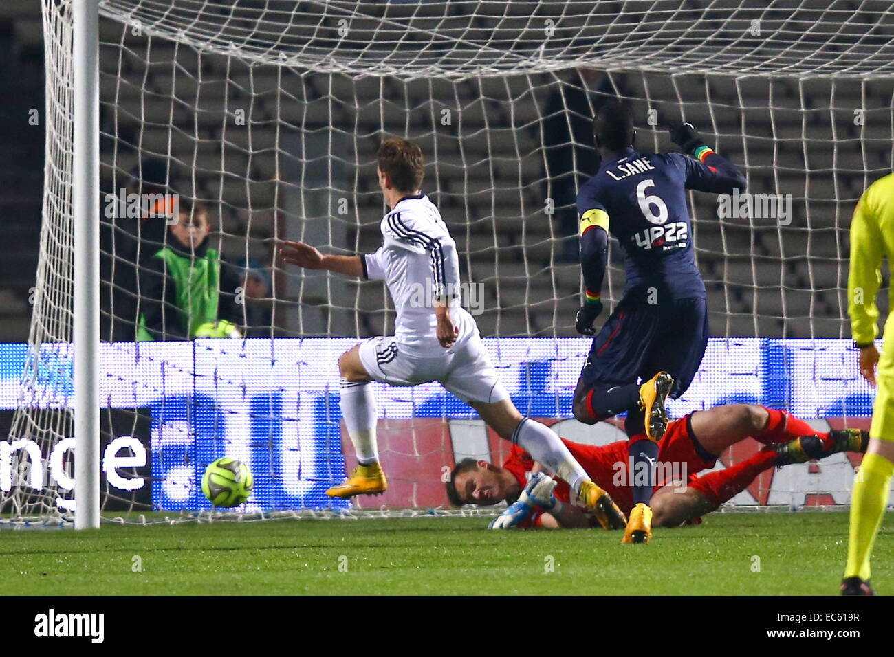 Obiettivo Benjamin Jeannot - 06.12.2014 - Bordeaux/Lorient - 17eme journee de Ligue 1 -.Photo : Manuel Blondau/Icona Sport Foto Stock