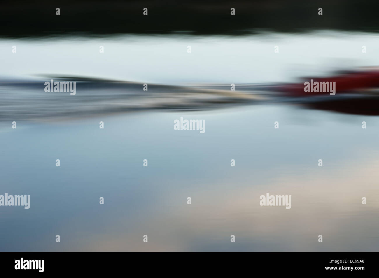 Il motoscafo abstract Foto Stock