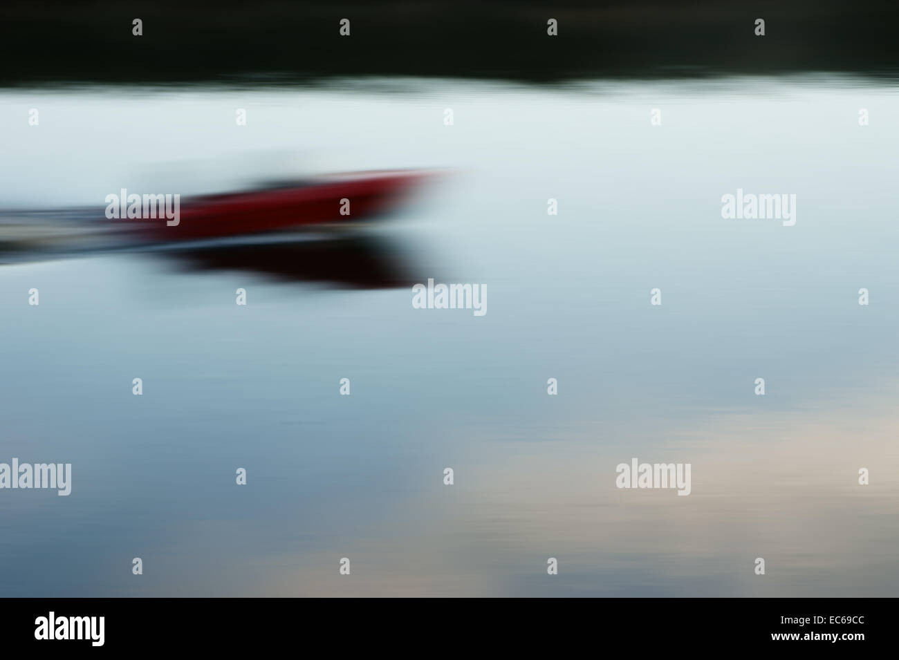 Il motoscafo abstract Foto Stock