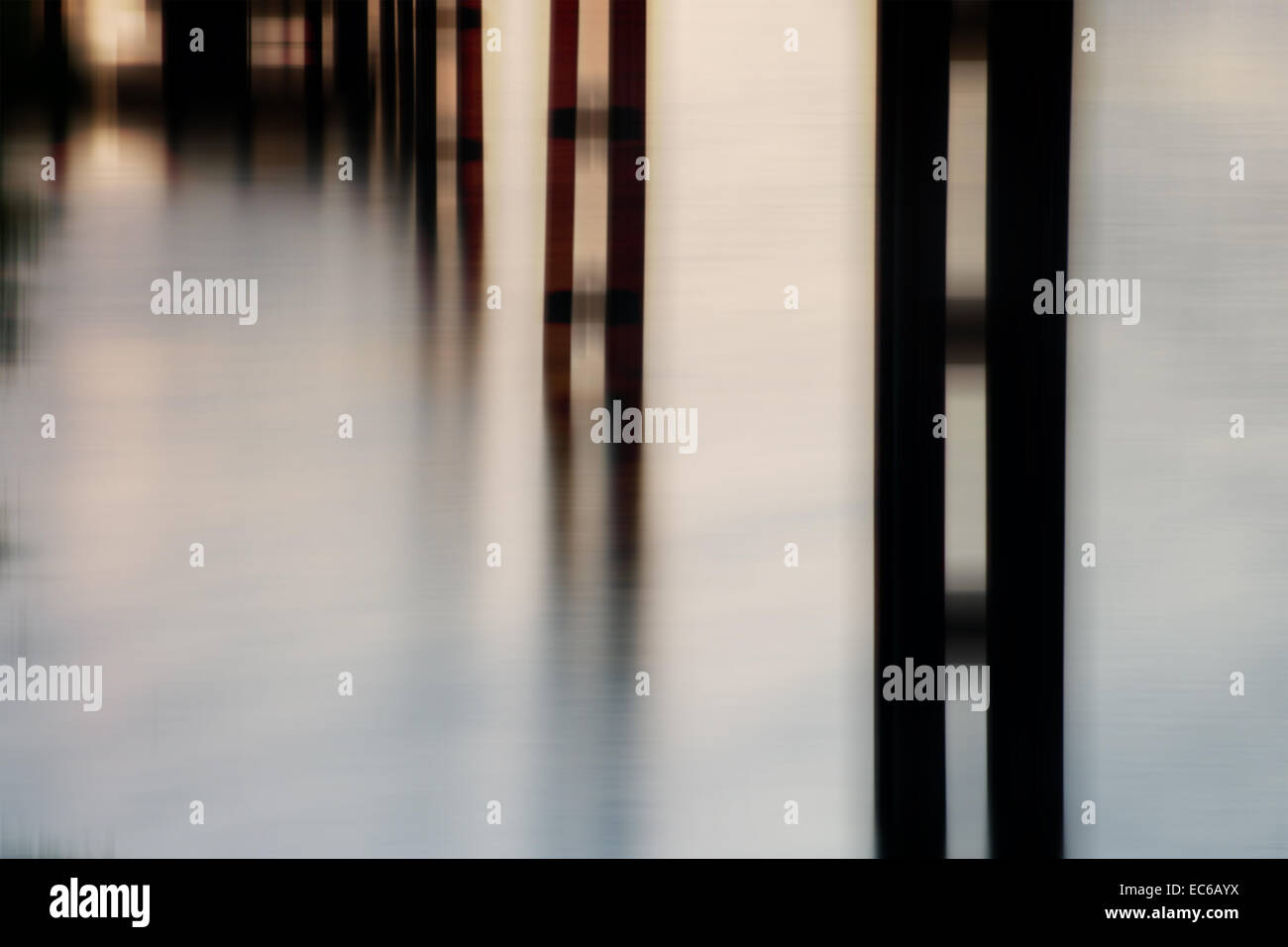 Riepilogo di Pier Foto Stock