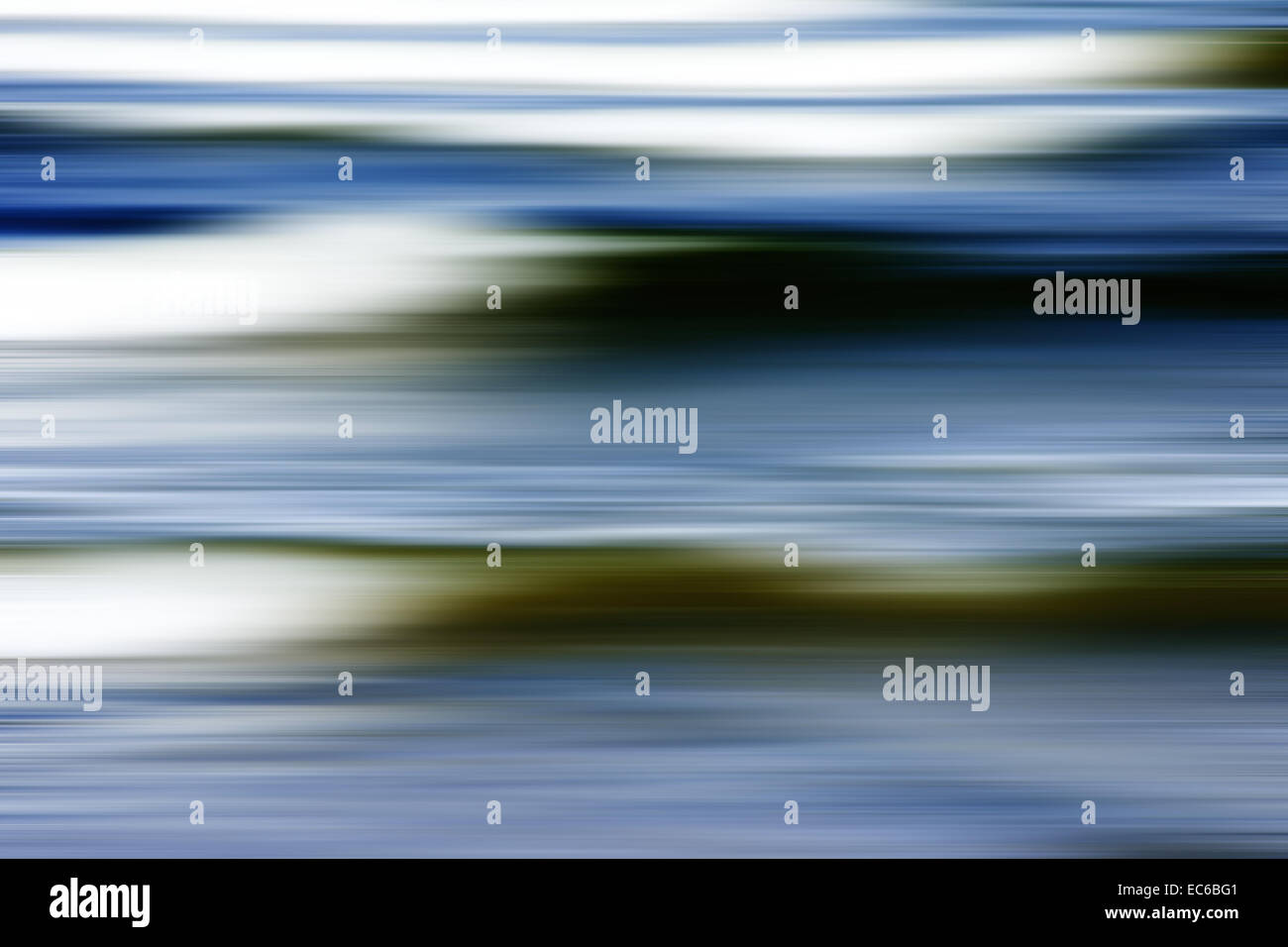 Il mare pittoresco Foto Stock