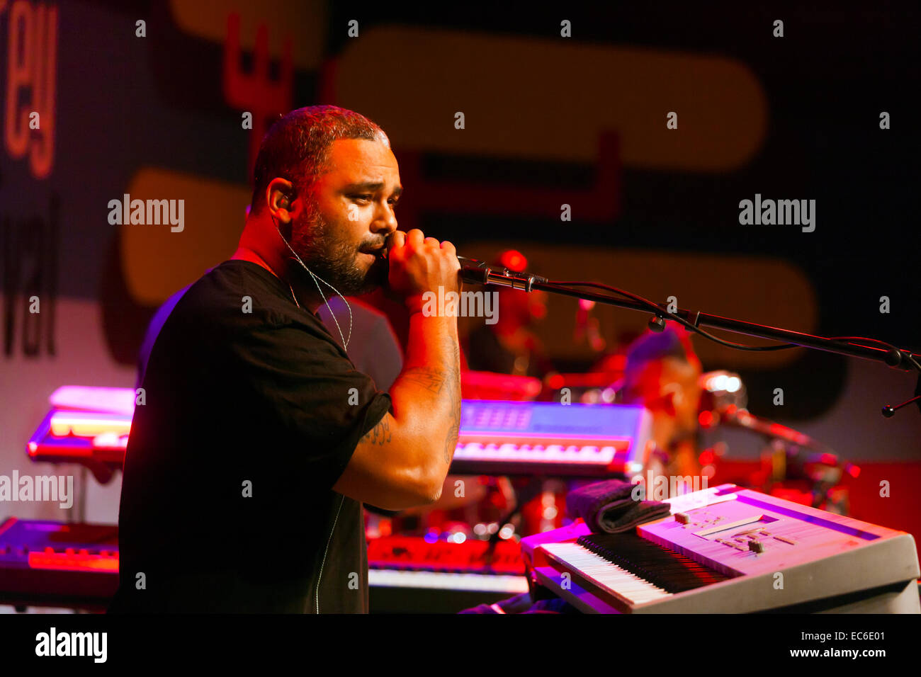 Le radici preforma sul palco principale del MONTEREY JAZZ FESTIVAL Foto Stock