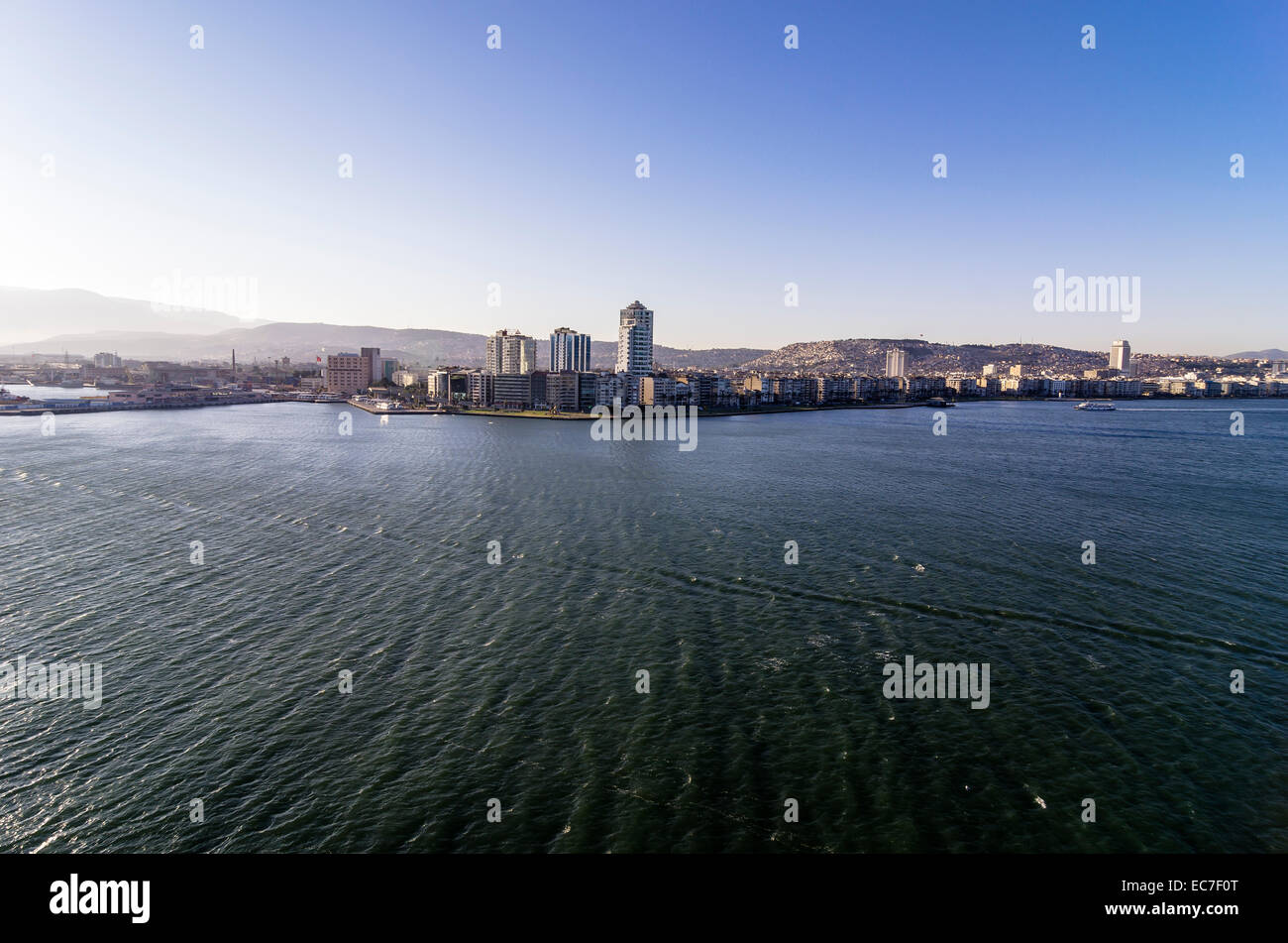 La Turchia, Izmir, regione del Mar Egeo, Cityscape Foto Stock