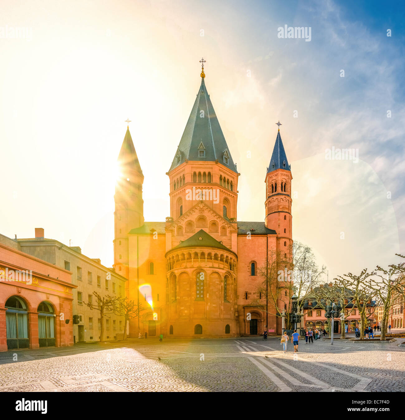 In Germania, in Renania Palatinato, Cattedrale di Magonza Foto Stock