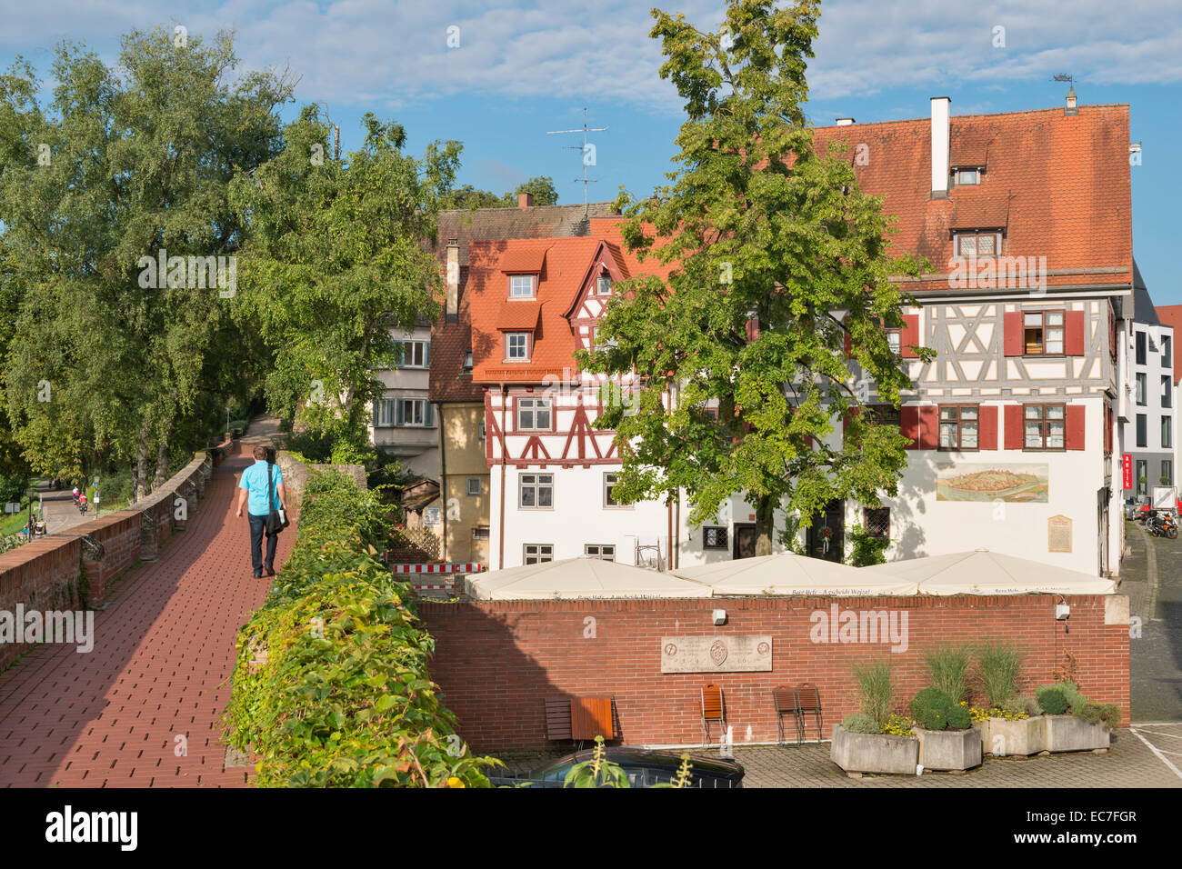 Germania Baden-Wuerttemberg, Ulm, Schoenes Haus Foto Stock