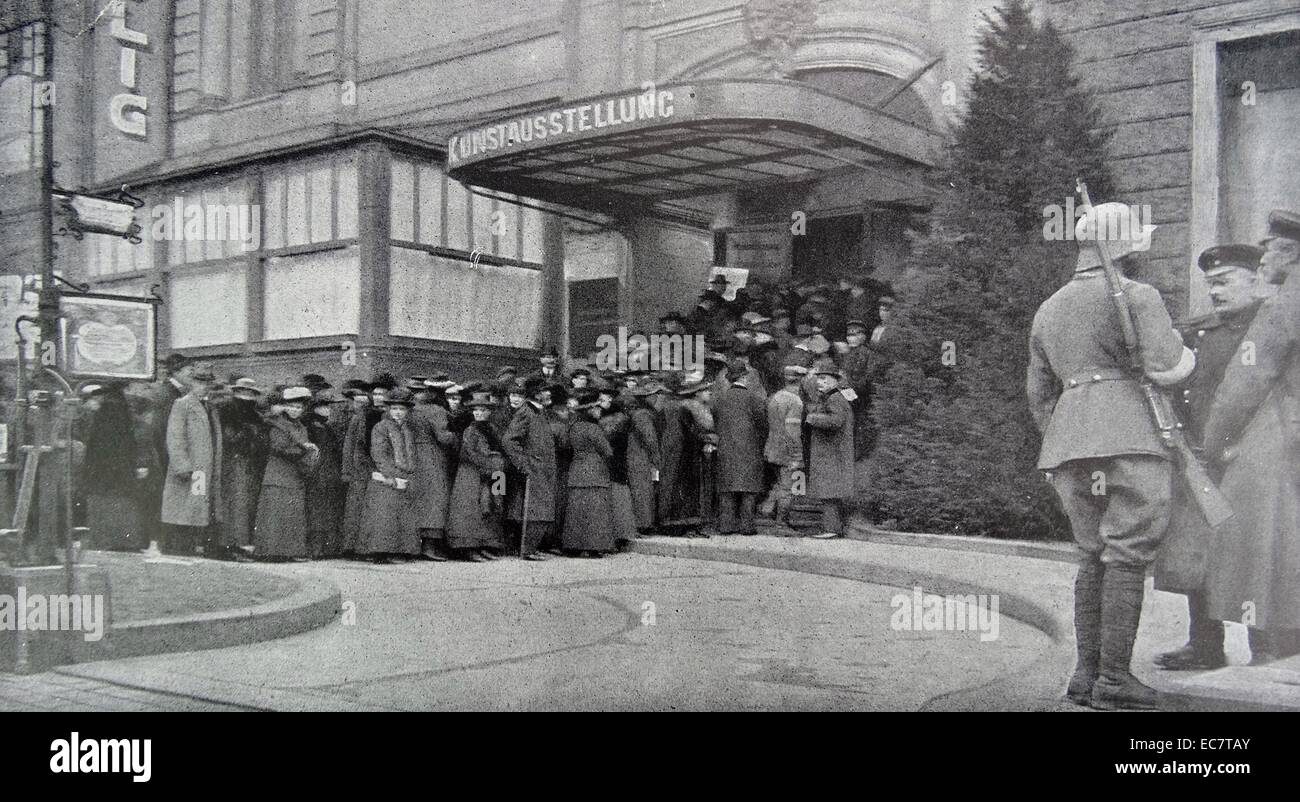 Gennaio 1919 elezioni di Berlino; l'inizio della Repubblica di Weimar Foto Stock