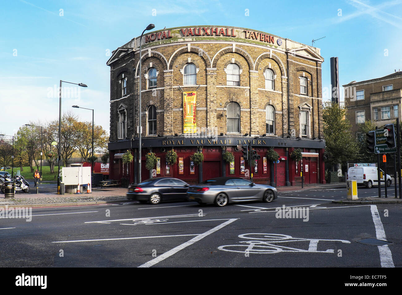 Il Royal Vauxhall Tavern di Londra. Foto Stock