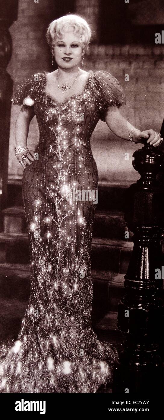 Mae West in Paramount comedy romance "ha fatto di lui sbagliato,' 1933 Foto Stock