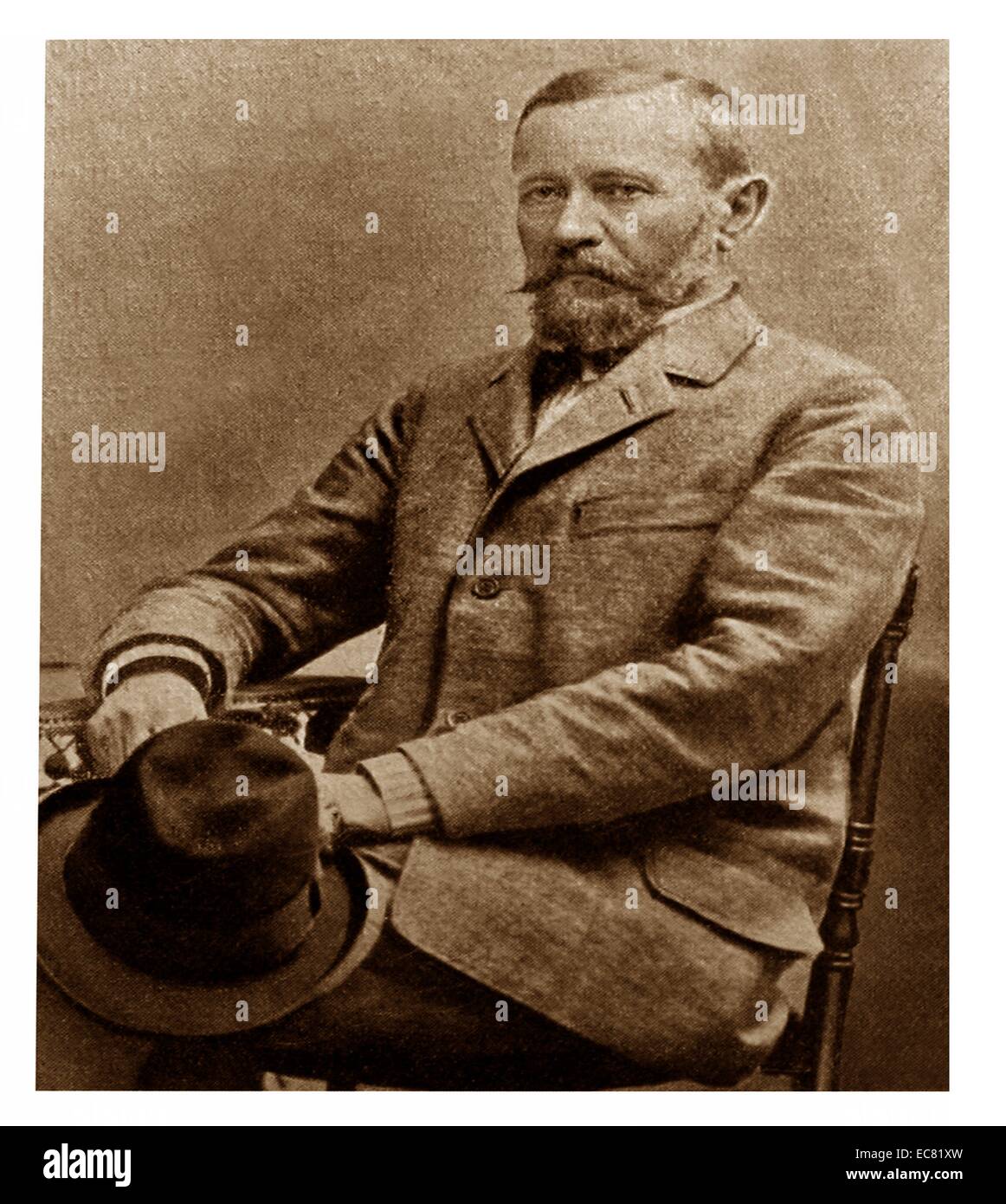 Adolf Dygasi?sci (1839 -1902), (Grodzisk Mazowiecki) romanziere polacco, il pubblicista ed educatore. In letteratura polacca, egli fu uno dei maggiori rappresentanti del naturalismo. Foto Stock