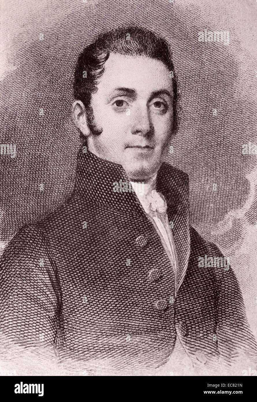 Valentino Mott (Agosto 20, 1785 - Aprile 26, 1865), American chirurgo, è nato a Glen Cove, New York. Foto Stock