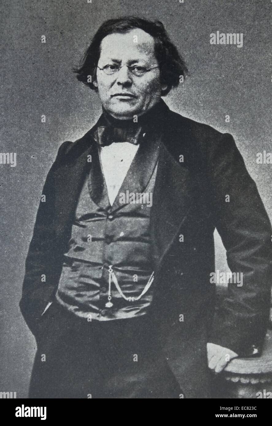 Joseph Škoda (10 dicembre 1805 - 13 giugno 1881) era un medico ceca, professore di medicina. Meglio conosciuto per essere uno dei co-fondatori della moderna scuola di Medicina di Vienna. Foto Stock