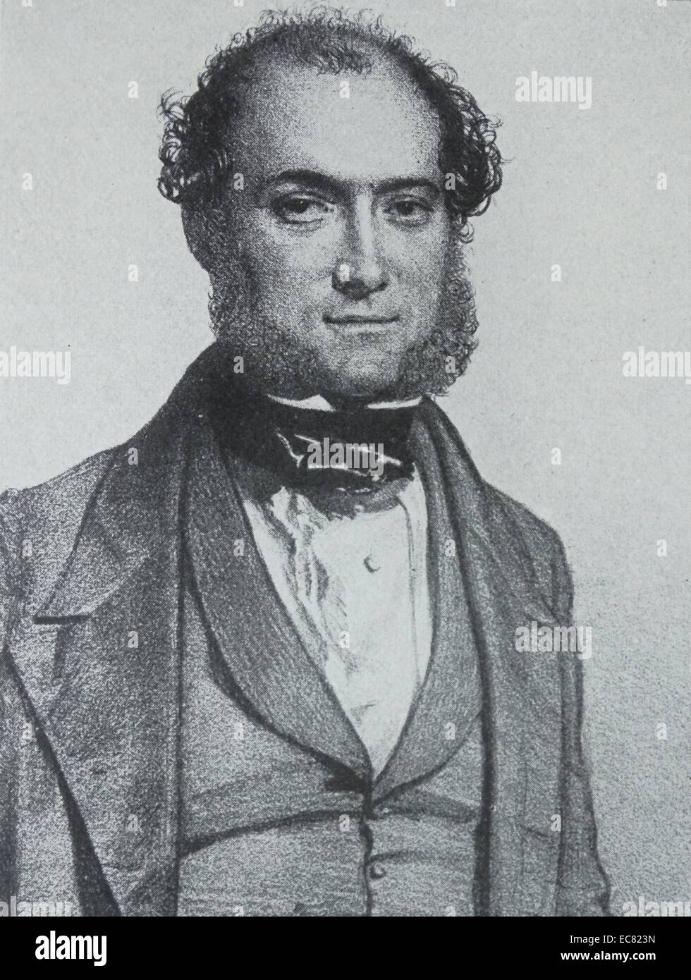 Sir William Fergusson (20 marzo 1808 - 10 febbraio 1877) era un chirurgo scozzese. Condiviso il Best practive chirurgica in Scozia con James Syme. Foto Stock