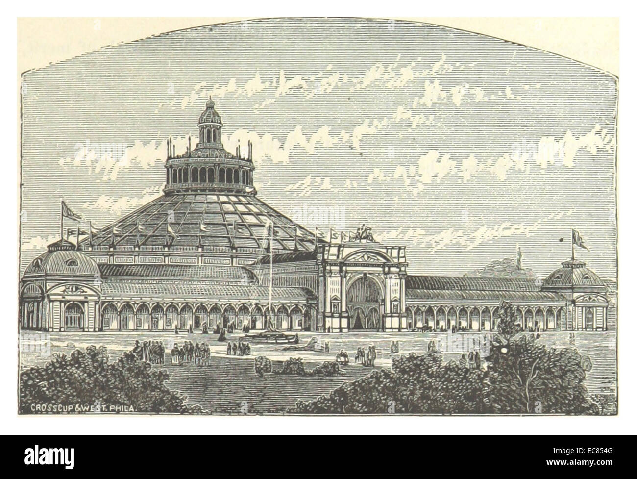 Questo riferimento mette in evidenza la Mostra di Vienna del 1873, un importante evento internazionale che ha mostrato i progressi nell'arte, nella cultura e nell'industria. Il documento di 1876Exhib p687 registra i dettagli di questa esposizione globale. Foto Stock