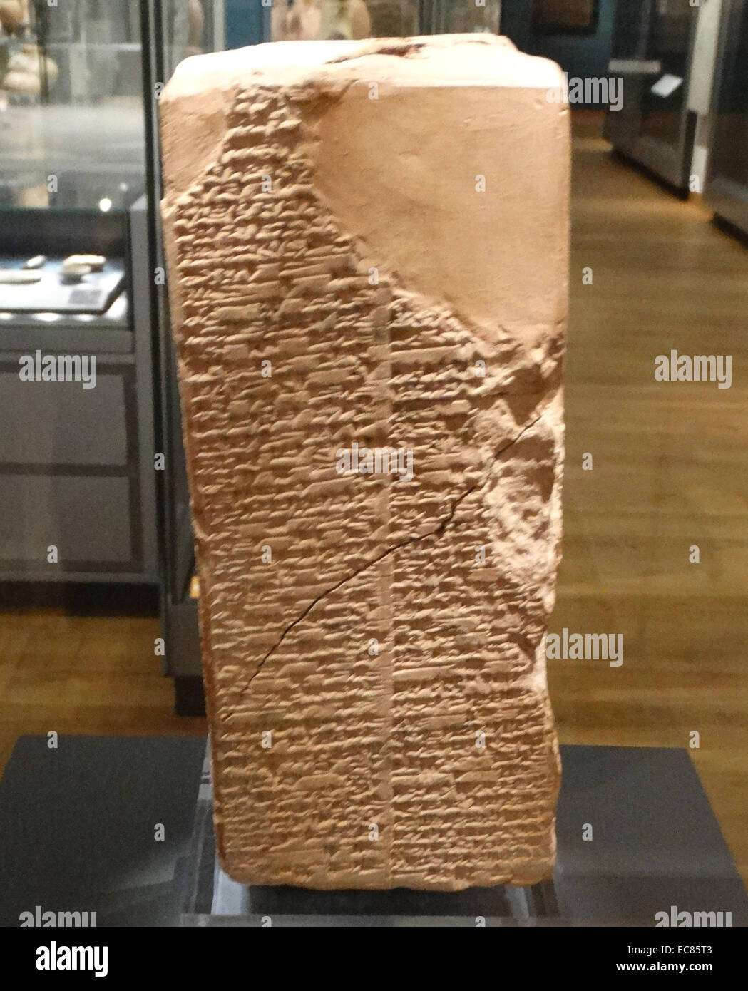 Sumeri " King List' 1800 BC. Descrizione di Gilgamesh il sovrano di Uruk e il racconto di una grande alluvione in Mesopotamia che può essere collegato al racconto biblico di Noè e il diluvio. Foto Stock