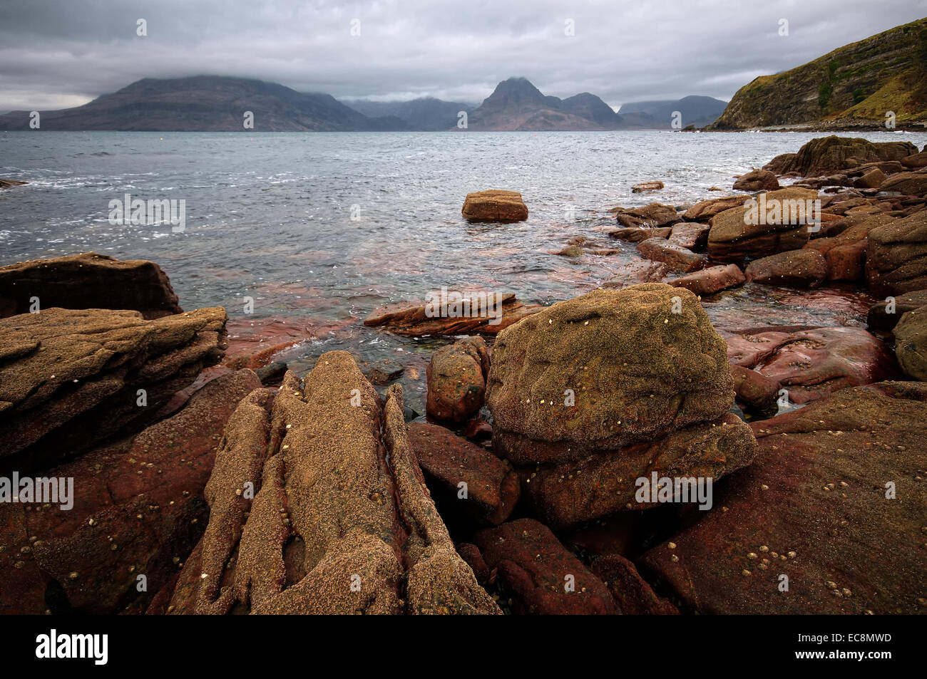 Elgol sull'Isola di Skye in Scozia Foto Stock