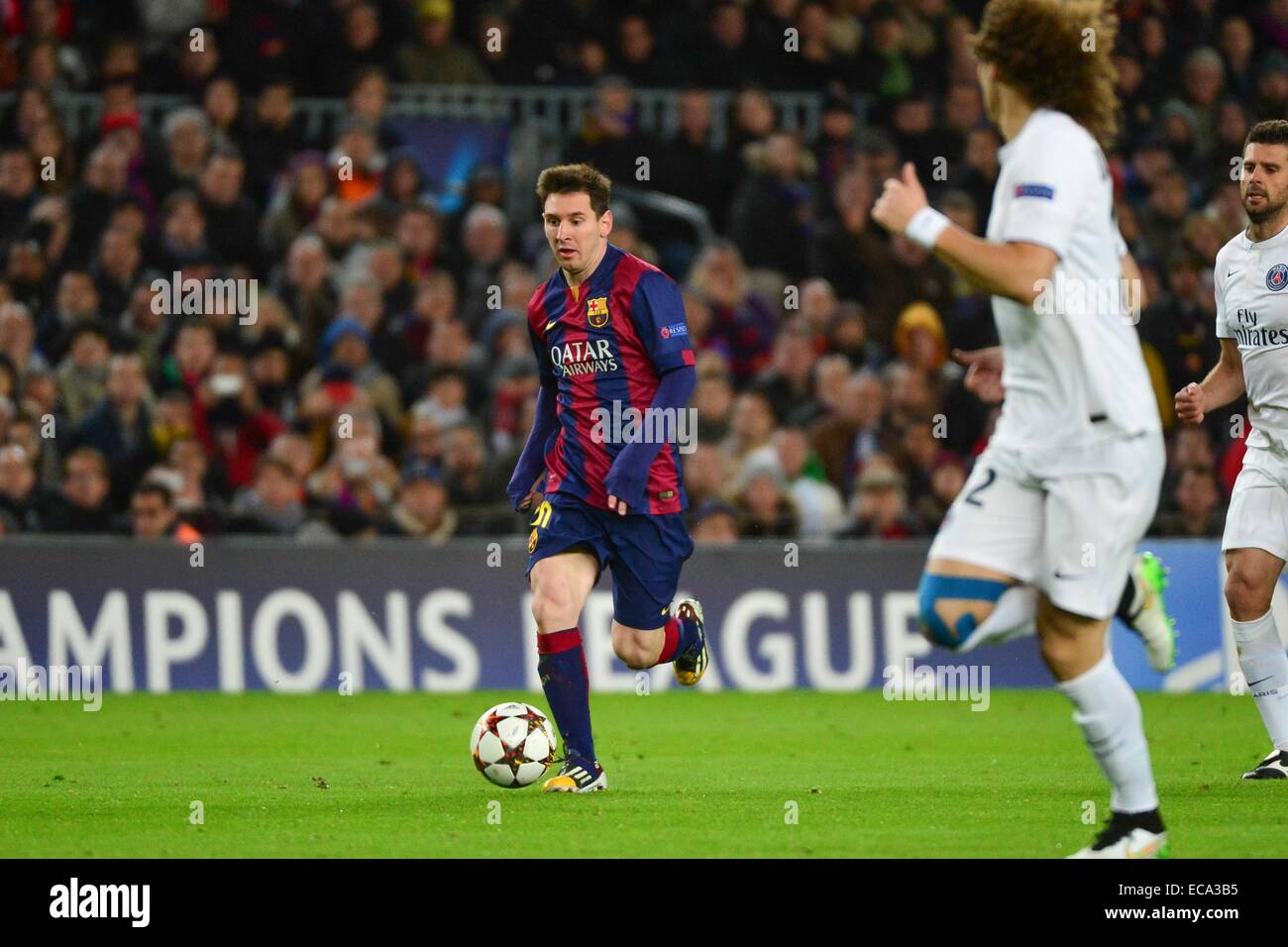 Lionel MESSI - 10.12.2014 - Barcelone / Paris Saint Germain - Champions League foto : Dave Inverno / Sport icona Foto Stock