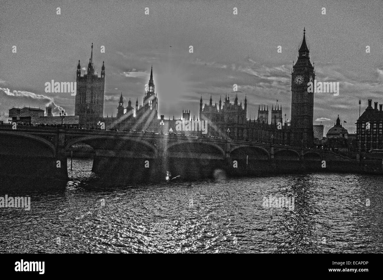 La città di Londra Foto Stock