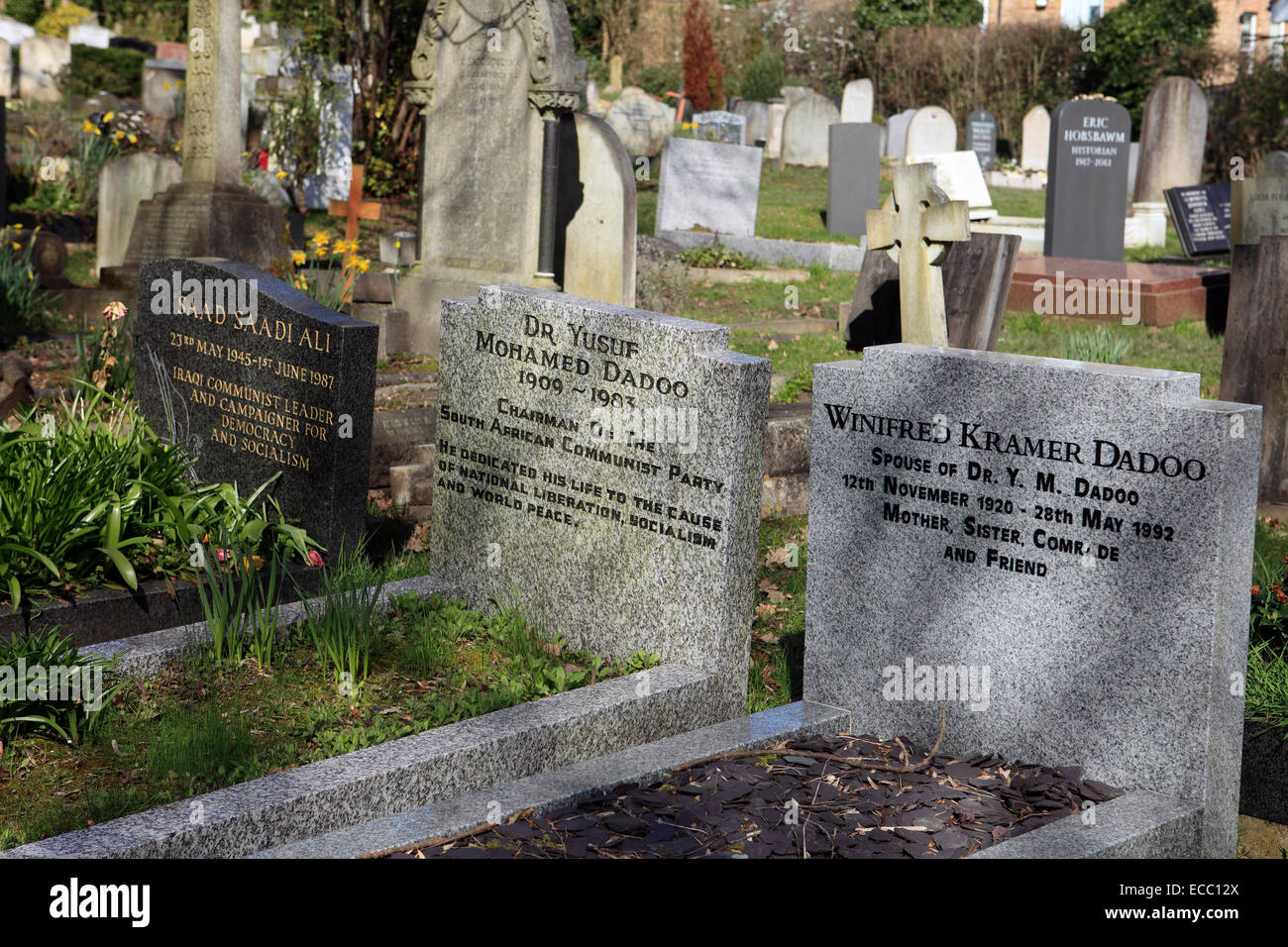 Regno Unito North London Highgate cimitero est Foto Stock