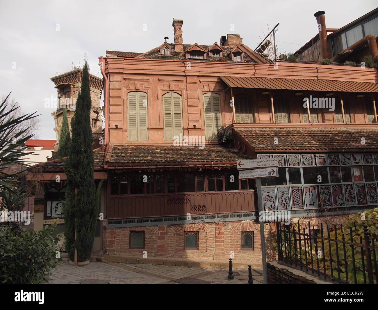 Palazzo della Vecchia Tbilisi (Georgia) Foto Stock