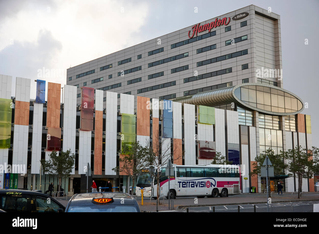 Hotel Hampton by Hilton Liverpool John Lennon Airport REGNO UNITO Foto Stock