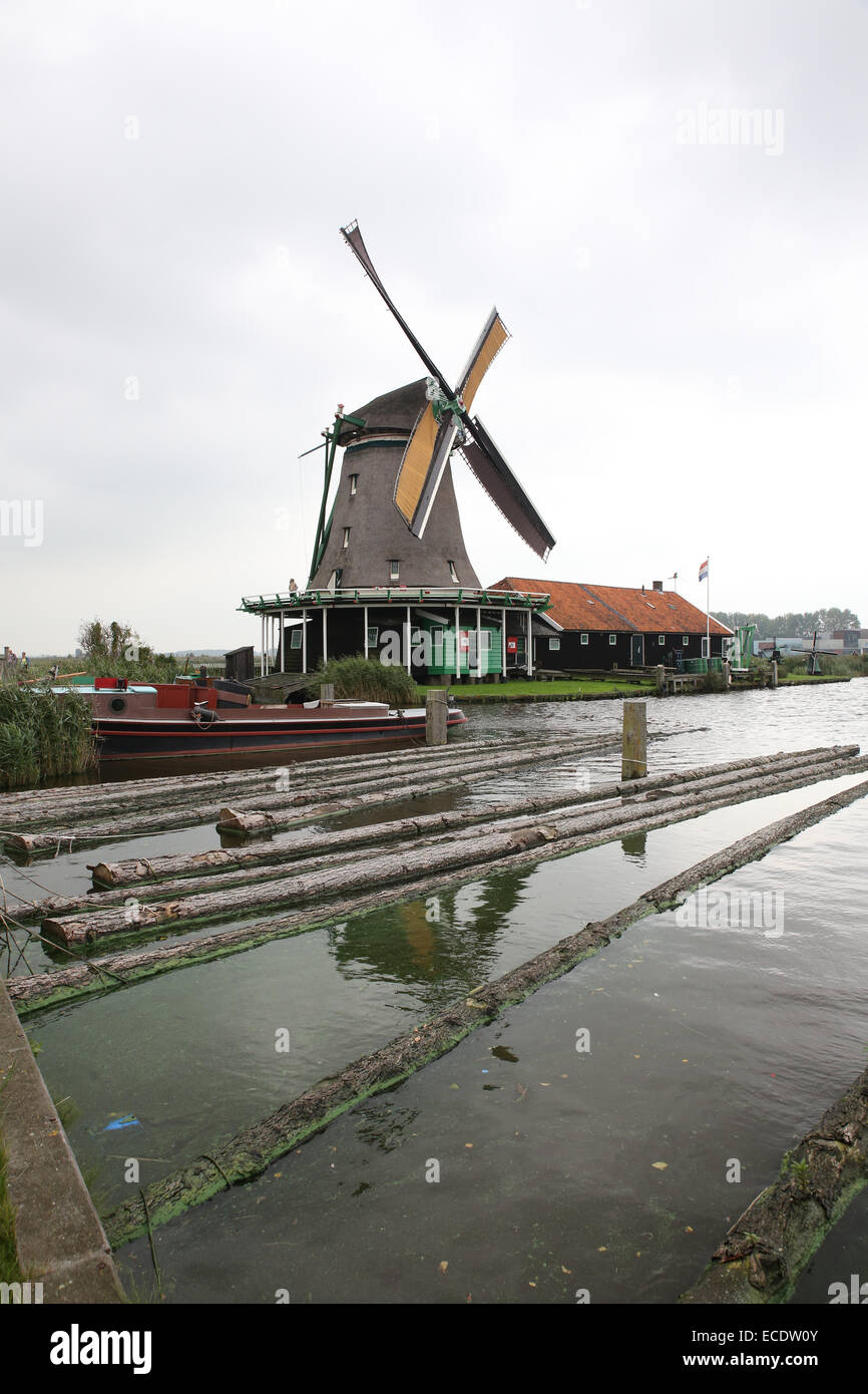 Paesi Bassi mulino a vento Olanda Foto Stock