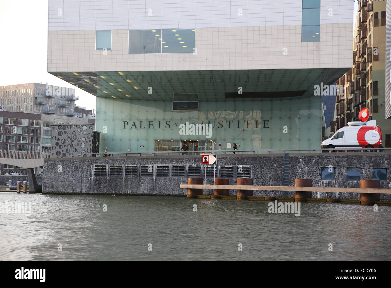 Amsterdam Paleis van Justitie architettura claus en kaan moderni paesi bassi Foto Stock