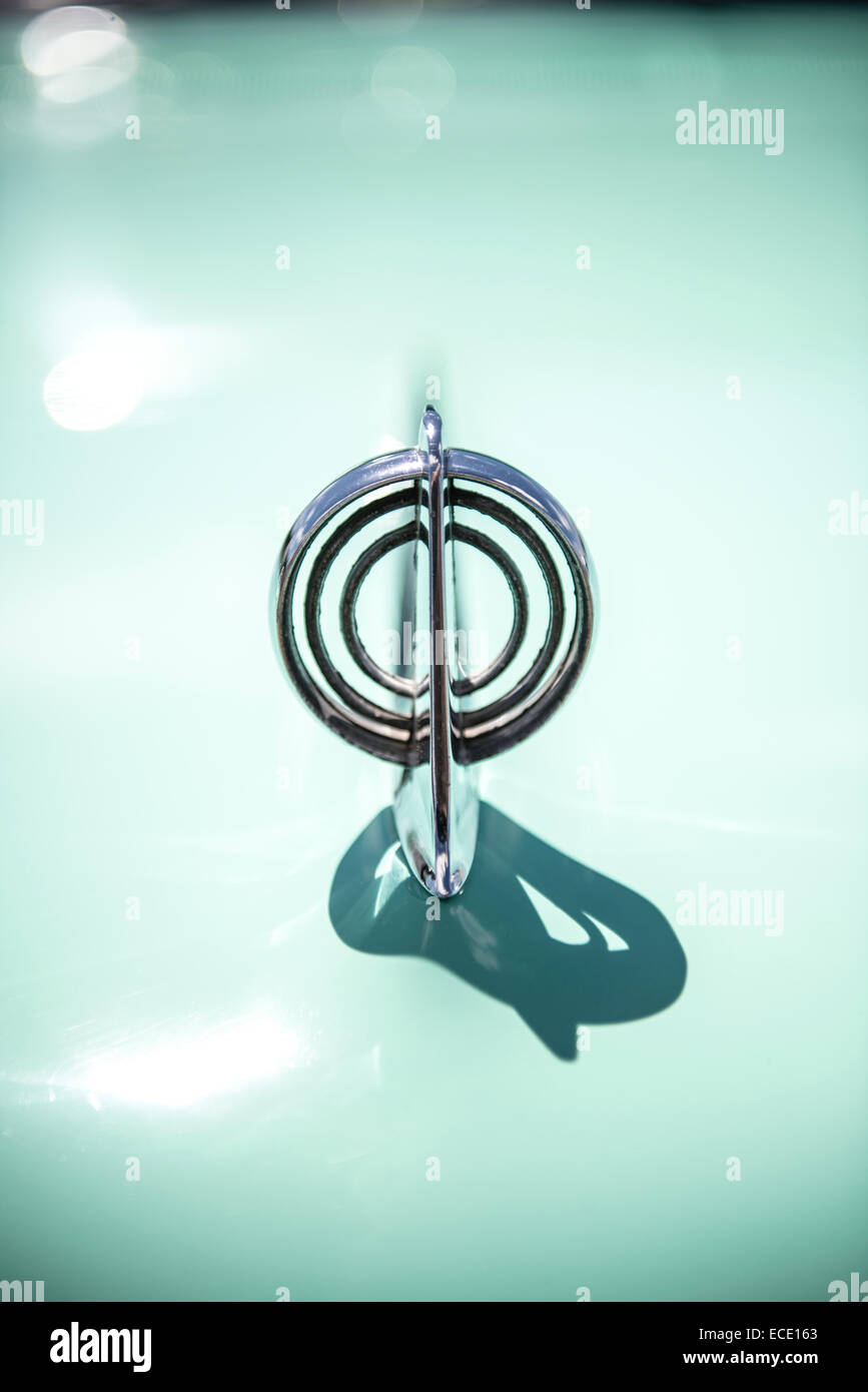 Buick auto classica mascotte del cofano Foto Stock