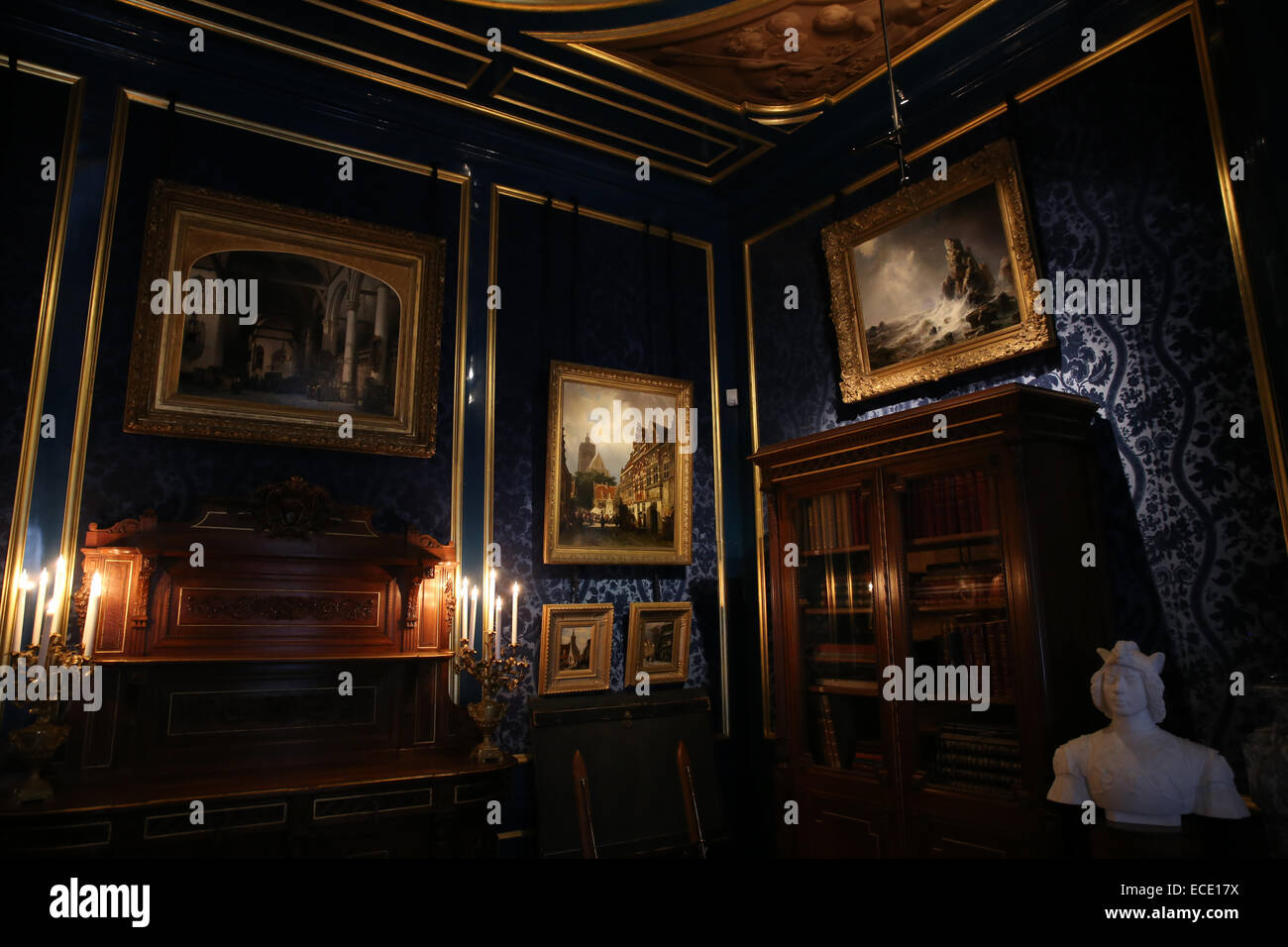 All'interno del Museo Willet Holthuysen Amsterdam Foto Stock