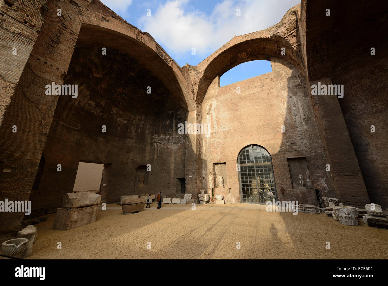 Roma L Italia Terme Di Diocleziano Terme Di Diocleziano Museo 